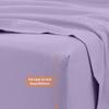 6-PC Giza Sheet Set - 1000-Thread-Count 100% Giza Egyptian Cotton - 1 Fitted, 1 Flat, 4 Pillowcases Soft Long Staple Cotton 1000TC, Fit Upto 15" Deep Pockets - Short Queen, Lilac view 3