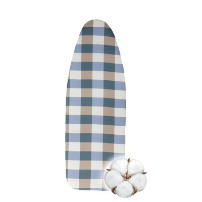Ironing Board Cover 100% Cotton, Ironing Board Covers Universal Fit Cuts Ironing Time In Half, Iron Cover Standard Full Size 12x35", 13x39", 16x43", Drawstring Tightening ( Color : C , Size : 16x43"(4