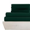 6-PC Giza Sheet Set - 1000-Thread-Count 100% Giza Egyptian Cotton - 1 Fitted, 1 Flat, 4 Pillowcases Soft Long Staple Cotton 1000TC, Fit Upto 15" Deep Pockets - Short King, Teal Blue view 1