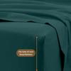 6-PC Giza Sheet Set - 1000-Thread-Count 100% Giza Egyptian Cotton - 1 Fitted, 1 Flat, 4 Pillowcases Soft Long Staple Cotton 1000TC, Fit Upto 15" Deep Pockets - Short King, Teal Blue view 3