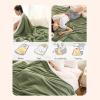 SLDAGe Fluffy Comfy Blankets, Fleece King Size Throw Blanket for Bed, Lightweight Cozy Fall Throw Blankets, Super Soft and Warm Winter Blankets and Throws for Sofa/Couch,Gray,47" x 79" view 4