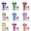 DDCBNS Red 50 PCS Classic Double Bow Gauze Stretch Chair Sashes,Organza Elastic Sashes Chair Bands for Wedding Party Reception Events Celebration Banquets Hotel Event Decorations Chairs Decoration view 4