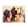 Lovely Golden Dog Print Dish Drying Mat Drying Pad Absorbent Microfiber Mats For Kitchen Counter Large 18 X 24 Inch view 1