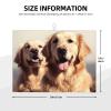 Lovely Golden Dog Print Dish Drying Mat Drying Pad Absorbent Microfiber Mats For Kitchen Counter Large 18 X 24 Inch view 3