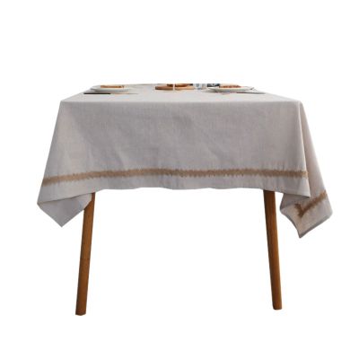 FOUNCY Plain Fabric Rectangular Lace Tablecloth Living Room Coffee Table Cloth Outdoor Picnic Cloth,100 * 140cm