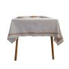 FOUNCY Plain Fabric Rectangular Lace Tablecloth Living Room Coffee Table Cloth Outdoor Picnic Cloth,100 * 140cm view 1