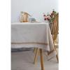 FOUNCY Plain Fabric Rectangular Lace Tablecloth Living Room Coffee Table Cloth Outdoor Picnic Cloth,100 * 140cm view 2