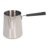 Coffee Milk Frothing Pitcher Cup Stainless Steel Milk Pointed Tip Latte Frothing Cup with Scale Long Handle Coffee Pot for Stove Top(#3) view 1