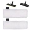 SdypEt Change Mop Head Cloth Rag Microfiber Mop Cover Steam Cleaner Accessories Spare Parts. Compatible with Karcher SC2 SC3 SC4 SC5 (Color : 2PCS Long Cloth) view 1