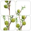 ZHDOKA 22in Artificial Lemon Tree Branch,Fake Foam Lemon Stem with Green Leaves for Vase, Lifelike Lemon Plant Faux Fruit Floral Pick for Home Kitchen Farmhouse Table Centerpiece (Green) view 3