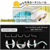 Bendable Curtain Track Curtain Rail For Bay Window - With Wall Bracket And Ceiling Bracket, Easy To Install, For Bedroom U-shaped L-shaped Windows, Room Dividers Curtain Rods view 2