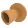 Allied Brass 1099D-GLY Shower Curtain Rod Brackets, Golden Yellow view 1