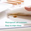 Clear Table Cover Protector, Custom Table Cover Tablecloth, Plastic Desk Pad Mat, Waterproof Vinyl Table Top Protector for Kitchen,Writing Desk (19x50 inch,1.5mm Thick) view 2
