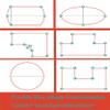 Clear Table Cover Protector, Custom Table Cover Tablecloth, Plastic Desk Pad Mat, Waterproof Vinyl Table Top Protector for Kitchen,Writing Desk (19x50 inch,1.5mm Thick) view 3