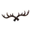 CAXUSD American Country Retro Antlers Wall Hanging Coat and Hat Hook Resin view 1