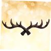 CAXUSD American Country Retro Antlers Wall Hanging Coat and Hat Hook Resin view 2