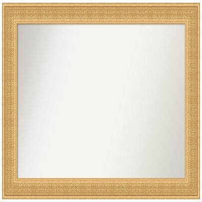 Amanti Art Gold Bathroom Mirror for Over Sink, 30x42 Trellis Gold Rectangle Vanity Mirror, Large Traditional Wood Frame, Hangs Horizonally and Vertically, Bathroom Wall Decor, Non-Beveled Edge