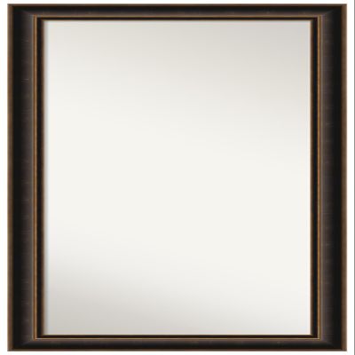 Amanti Art Bronze Full Length Mirror, 66x30 Villa Oil Rubbed Bronze Tall Free Standing Body Wall Mirror Full Length for Dressing, Casual Wood Frame, Lean on Floor or Hang, Wall Decor