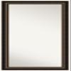 Amanti Art Bronze Full Length Mirror, 66x30 Villa Oil Rubbed Bronze Tall Free Standing Body Wall Mirror Full Length for Dressing, Casual Wood Frame, Lean on Floor or Hang, Wall Decor view 1