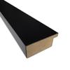 Amanti Art Black Bathroom Mirror for Over Sink, 33x43 Basic Black Narrow Rectangle Vanity Mirror, X-Large Modern Wood Frame, Hangs Horizonally and Vertically, Bathroom Wall Decor, Beveled Edge view 2