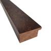 Amanti Art Brown Bathroom Mirror for Over Sink, 23x23 Warm Walnut Narrow Square Vanity Mirror, Medium Casual Wood Frame, Hangs Horizonally and Vertically, Bathroom Wall Decor, Beveled Edge view 2