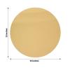 Efavormart 10 Pack Gold Mirror Plastic Charger Plates for Table Setting, 13" Lightweight Round Decorative Dining Plate Chargers view 3