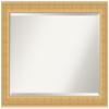 Amanti Art Gold Bathroom Mirror for Over Sink, 30x42 Trellis Gold Rectangle Vanity Mirror, Large Traditional Wood Frame, Hangs Horizonally and Vertically, Bathroom Wall Decor, Beveled Edge view 1