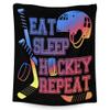 Boys Hockey Gifts - Ice Hockey Blanket for Girls - Kids Throw Blankets for Girls - 60"x80" Soft Warm Throws for Bed view 1