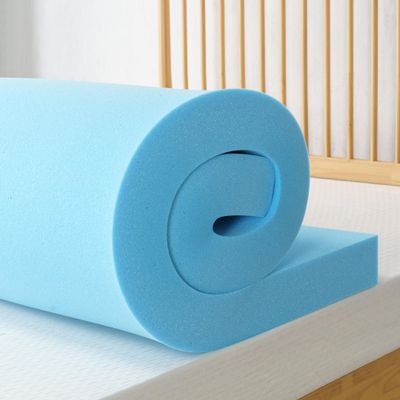 ZINUS 4 Inch Green Tea Cooling Gel Memory Foam Mattress Topper, Smaller, More Convenient WonderBox Packaging, Cooling Gel Foam, Pressure-Relieving Design, CertiPUR-US Certified, King