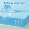 ZINUS 4 Inch Green Tea Cooling Gel Memory Foam Mattress Topper, Smaller, More Convenient WonderBox Packaging, Cooling Gel Foam, Pressure-Relieving Design, CertiPUR-US Certified, King view 3