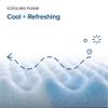 ZINUS 2 Inch Swirl Gel Cooling Memory Foam Mattress Topper, Smaller, More Convenient WonderBox Packaging, Cooling, Airflow Design, CertiPUR-US Certified, King view 4