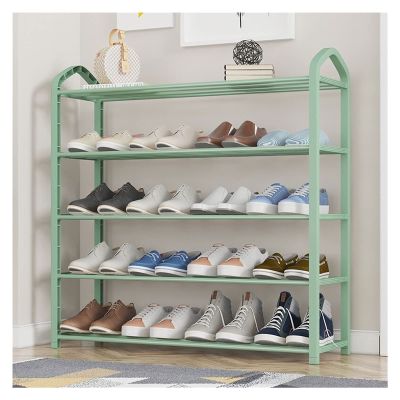 GRFIT Entryway Shoe Rack Shoe Rack Organizer, 5-Tier Free Standing Shoe Rack, Shoe Shelf Storage Organizer For Entryway Doorway Shoe Organizer (Color : White, Size : 80 * 80cm)