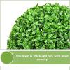 HUHJYUGE Artificial Plant Topiary Ball 13in, Lifelike Faux Boxwood Balls, Hanging Faux Plants Balls No Maintenance, Garden Spheres Decorative All Weather, for Porch, Home, Decor view 3