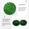 HUHJYUGE Artificial Plant Topiary Ball 13in, Lifelike Faux Boxwood Balls, Hanging Faux Plants Balls No Maintenance, Garden Spheres Decorative All Weather, for Porch, Home, Decor view 4