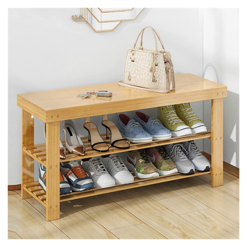 GRFIT Entryway Shoe Rack Simple Shoe Cabinet Multi-layer Shoes Shelf Shoe Rack Household Dormitory Shoe Shelf Flower Stands Stools Shoe Organizer (Size : 80 * 27CM)