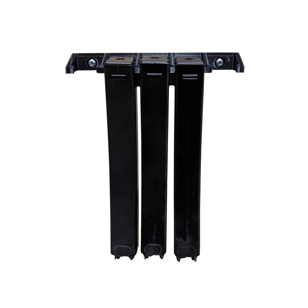 Hammy3DPrints Mount for MP5 9/40/10 Mags - Wall | Magazine Holder Storage Rack (Overwatch Mag, Black)