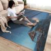 Lighthouse Rug 4x6 ft, Nautical Area Rug, Maritime Rugs for Living Room Bedroom, Lighthouse Carpet, Kids Room Decor for Boys Girls, Washable Non Slip Soft Low Pile Indoor Area Rugs view 4