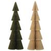 Bloomingville Milan Decorative Tree, Paper, Green, Diameter 11 x Height 30.5 cm view 1