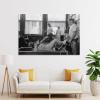 AAHARYA Joseph Pilates Body Shaping Exercise Poster Black & White Photo Photography Canvas Print (2) Canvas Painting Wall Art Poster for Bedroom Living Room Decor 12x18inch(30x45cm) Unframe-style view 4