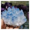 AAKOMA 1 pc Natural Quartz Crystal Cluster Stone Blue Ghost Quartz Cluster for fengshui view 1