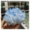 AAKOMA 1 pc Natural Quartz Crystal Cluster Stone Blue Ghost Quartz Cluster for fengshui view 3