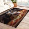 Bernese Mountain Dog Rug 4x6 ft, Funny Area Rug, Dog Lover Rugs for Living Room Bedroom, Puppy Carpet, Kids Room Decor for Boys Girls, Washable Non Slip Soft Low Pile Indoor Area Rugs view 1