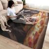 Bernese Mountain Dog Rug 4x6 ft, Funny Area Rug, Dog Lover Rugs for Living Room Bedroom, Puppy Carpet, Kids Room Decor for Boys Girls, Washable Non Slip Soft Low Pile Indoor Area Rugs view 4