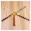 AAKOMA Carved Crystal Platonic Solids Sacred Geometry Symbols 7 Piece Quartz Amethyt Jasper Merkaba Star Stone Balancing Set (Color : Red Jasper) view 3