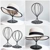 Angoily Hat Display Metal Hat Holder for Desktop Cap Rack for Home Store Design view 3
