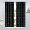 SENRUEGT Aztec Tribal Print Window Curtain,Bohemian Bull Skull Vintage Aztec Ethnic Tribal Patterns,Bedroom Living Room Window Drapes 63x72in view 4