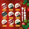 CRSTAFU Christmas Stockings, Custom Name Family Christmas Stockings, 18 inch Large Mix Color Knitted Xmas Stocking view 2
