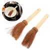 Kichvoe 2pcs Pot Scrubbing Brush Dish Cleaning Tool Wood Handle and Stiff Bristles for Kitchen Cleaning Suitable for Pots Pans and Sinks view 3