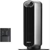 DREO Bladeless Tower Fan - 25ft/s, 4 Speeds, 4 Modes, 90 Oscillation, 8H Timer, Ultra Quiet for Bedroom, Indoors, Silver (Tower Fan 307) view 1