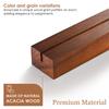 Tidita 10 pcs Acacia Wood Place Card Holder - Wooden Acrylic Sign Holder Table Decor - Picture Display Stands, Centerpieces Table Number Signs for Shop Cafe Holiday Decoration Wedding Party Events view 2